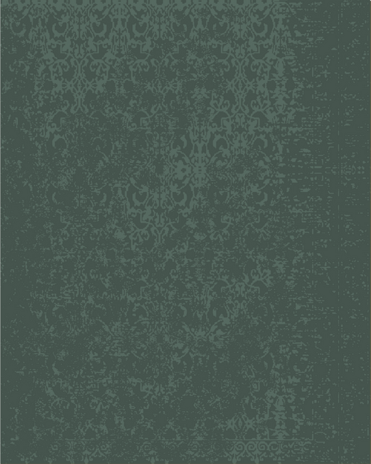 Shattered Damask - Antique Green | In Stock