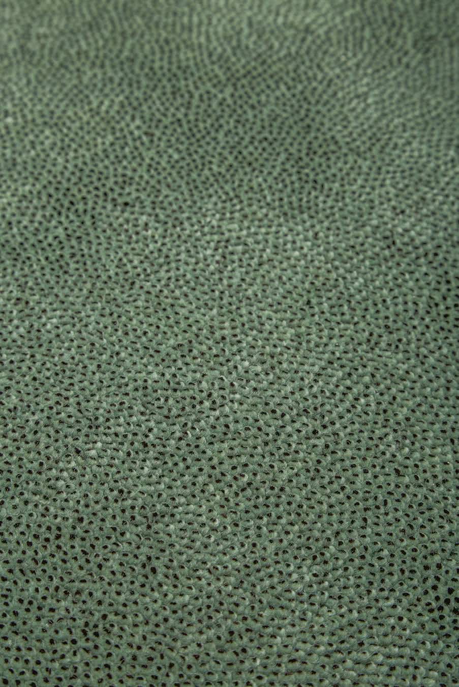 Coral Cut Frosted Mint Green Black Core