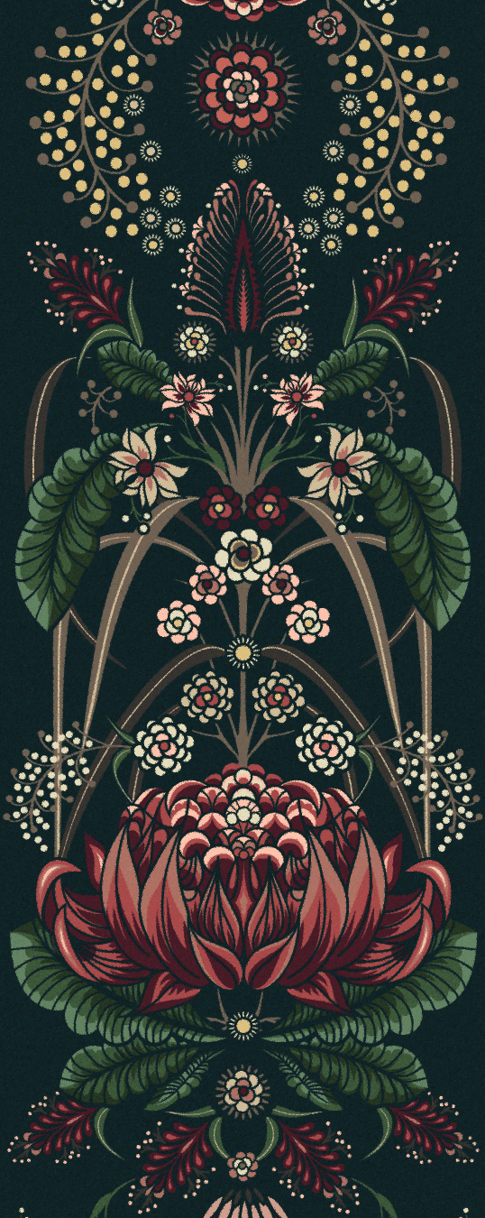 Bush Bouquet Runner