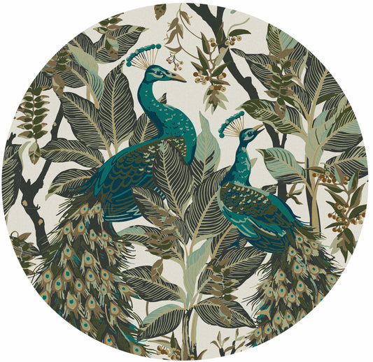Royal Peacock Round | In Stock