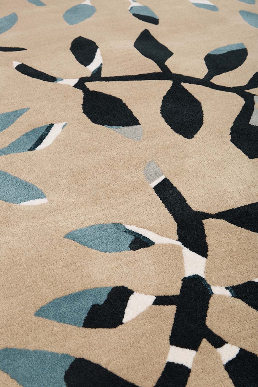 Fernery Teal/Beige