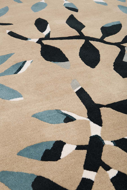Fernery Teal/Beige