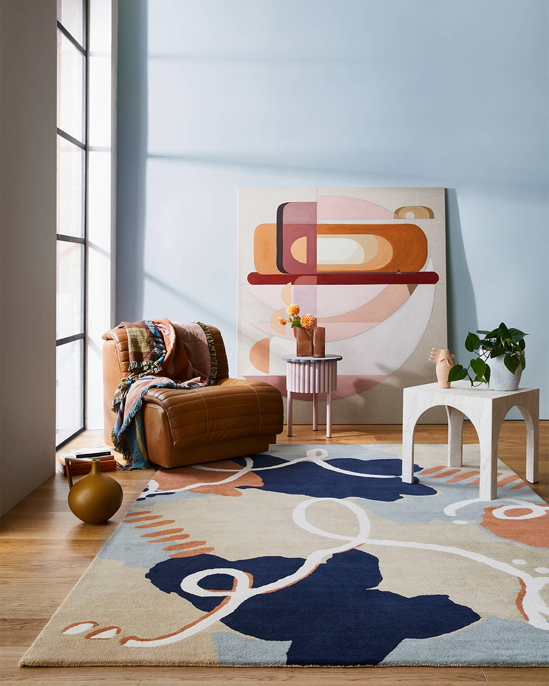 Palette Blue/Brown