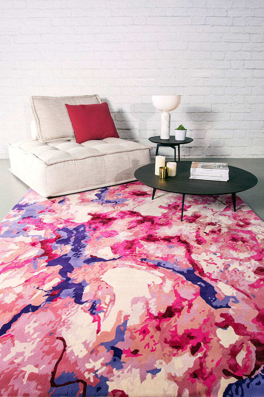 Lily Rug Tiger Lily – Designer Rugs New Zealand